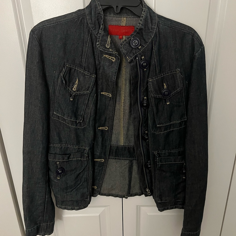 Women's Black Jean Jacket
